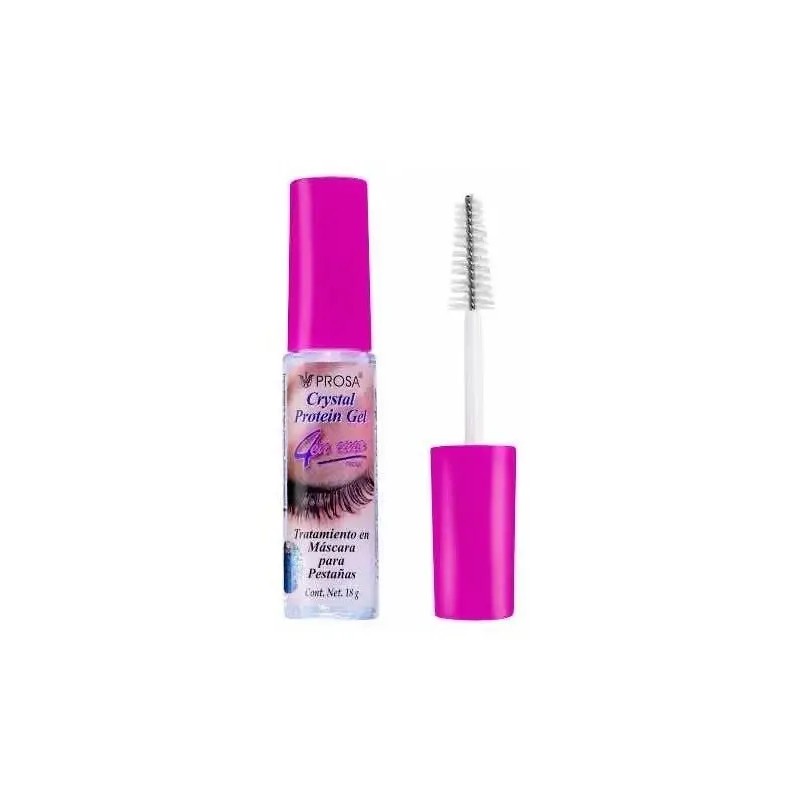 Mascara Rimel Crystal Protein Gel 4 En 1 Prosa Waterproof