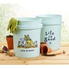 LIFE IS GOOD Rocket's Garden 5 Gallon Bucket, 2 Pack,