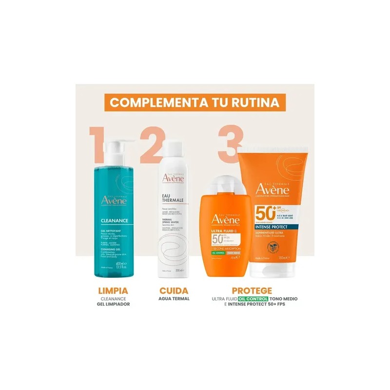 Protector Solar Avne FPS50 Tono Medio Avene Ultra Fluid Oil