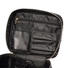 Francfranc Franc Tweed Vanity Pouch, Black