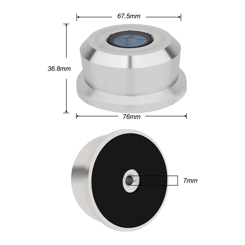 Monosadio 3 in 1 Record Stabilizer Weight 50Hz Audiophile 320G