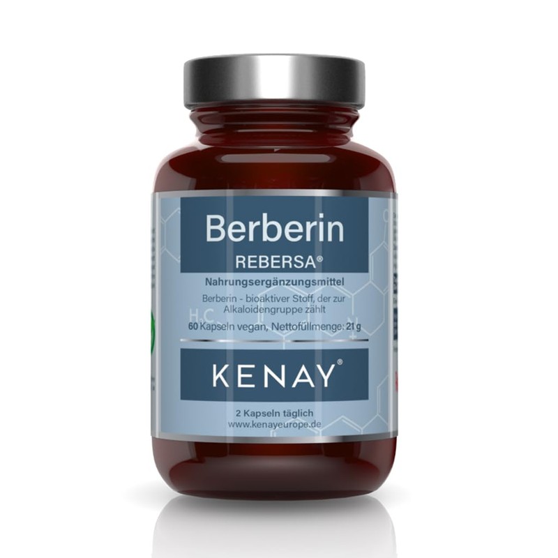 Berberine HCL Rebersa (Berberis aristata) - 500 mg per daily