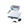 Brookstone All in One Projector Combo Pack With Screen -