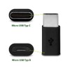 NAUC Micro USB Adapter to USB C Type C Male