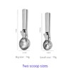 ApexStarsGroup Ice Cream Scoop – Heavy-Duty Stainless Steel with Trigger