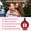 dilib (2 Pack) Liquid Iron Supplement for Women & Men