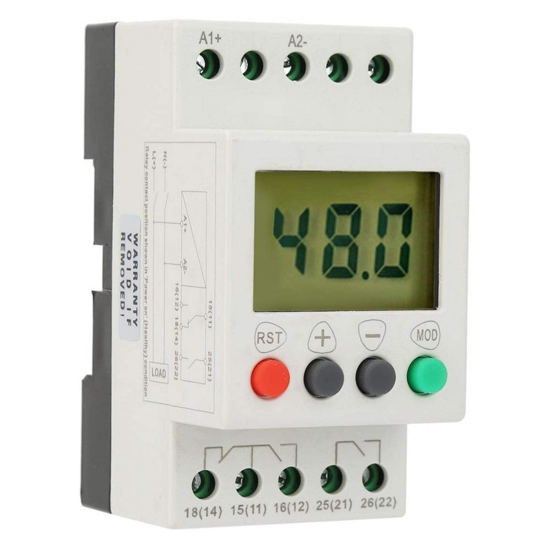 SVR1000 Single Phase Relay Surge 20V-80V Undervoltage 0.1V-30V AC/DC (AD220)