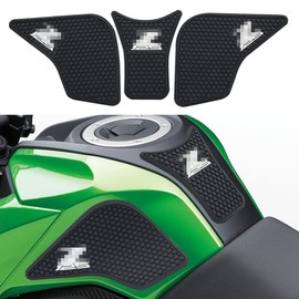 KATIE DEVI Z125 Pro Motorcycle Tank Grip Side Decal Anti Slip Tank Pad Sticker for Kawasaki Z125 Pro Pro Z125Pro Tank Pad 2016 to 2022 2023 (Set of 3)