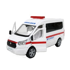 Josen Cast World Fire Department Ambulance JDC5031-WH