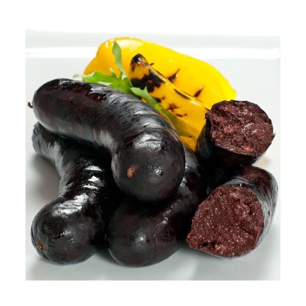 All Natural Boudin Noir Sausages 4 Links 1 lb