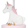 Rainbow Unicorn Lamp with Shade & Bulb