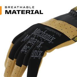 Mechanix Wear - Material4X FastFit Gloves (Small, Black/Brown) MF4X-75-008