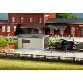 Auhagen 11429 Shed for Oil Driven Locomotives Modelling Kit (Small)