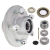 cciyu Boat Trailer Galvanized Hub Axle Kit 5-4.5 Bolt Circle