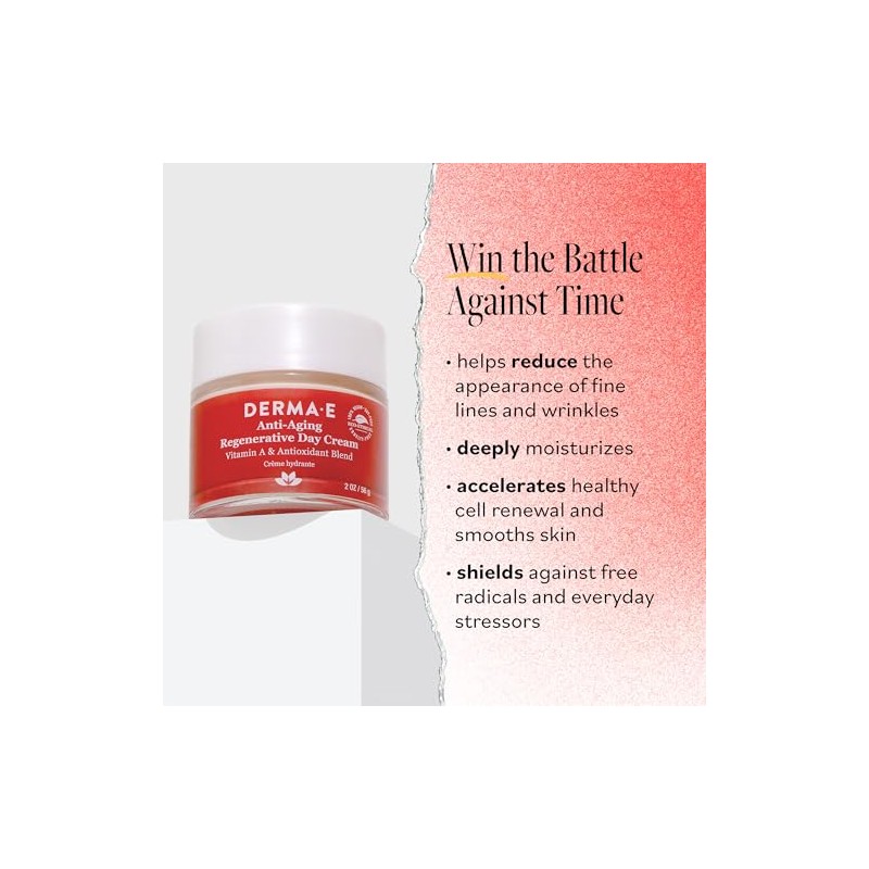 DERMA-E Anti-Aging Regenerative Day Cream Unisex 2 oz