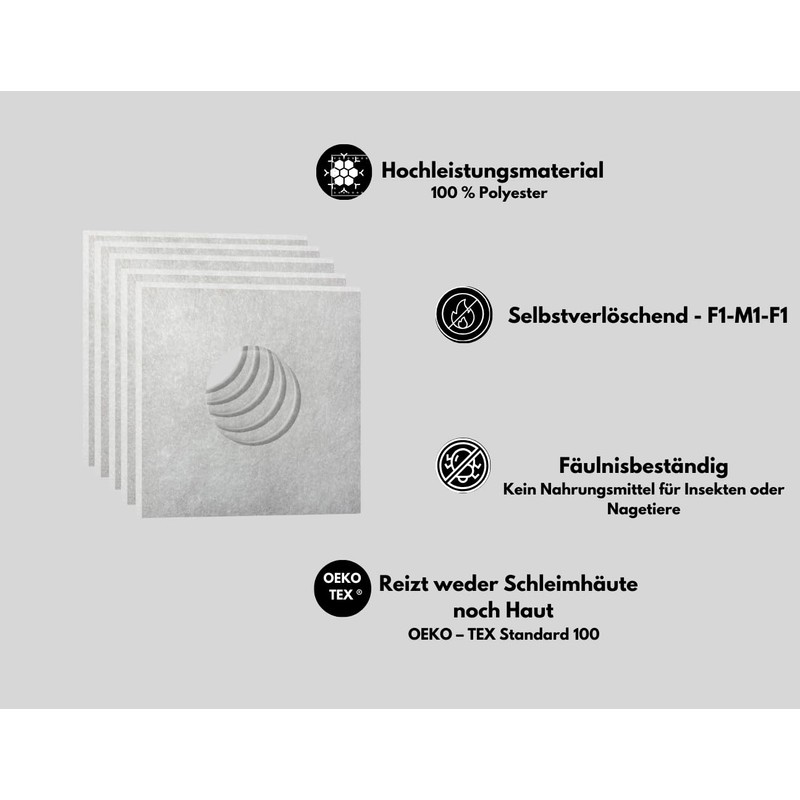 BFS Filters Pack of 5 Replacement Filters Compatible with Helios