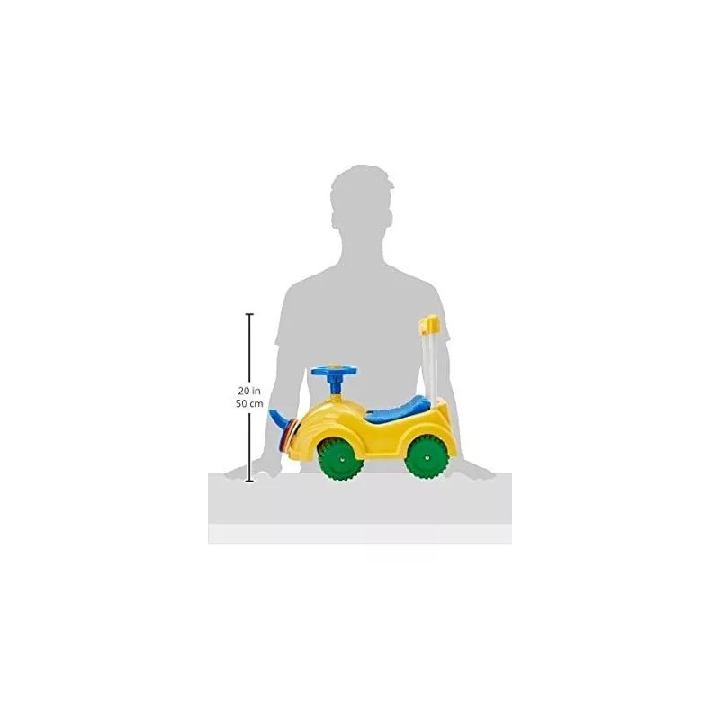 Mytek Carro Montable Para Niños Elefante Amarillo Sonido Mytoy5503