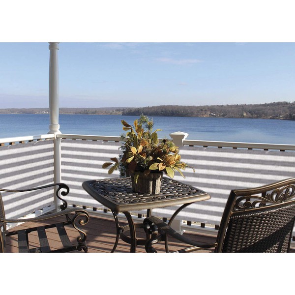 Deco4Me Balcony Privacy Screen, No Drilling, 90 x 300 cm,