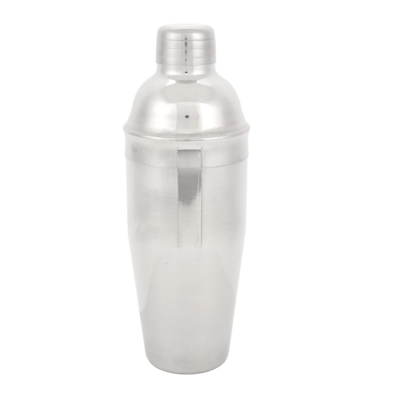 750ML Cocktail Shaker with Built in Strainer Stainless Steel Martini