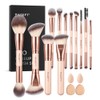 MAGEFY Brochas para Maquillaje Profesional, 17 PCS Brochas de Maquillaje