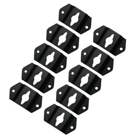 OSALADI 10pcs Iron Speaker Hanger Bracket Hanging Speaker Hook for Surround Audio Strong Load-Bearing Easy Install