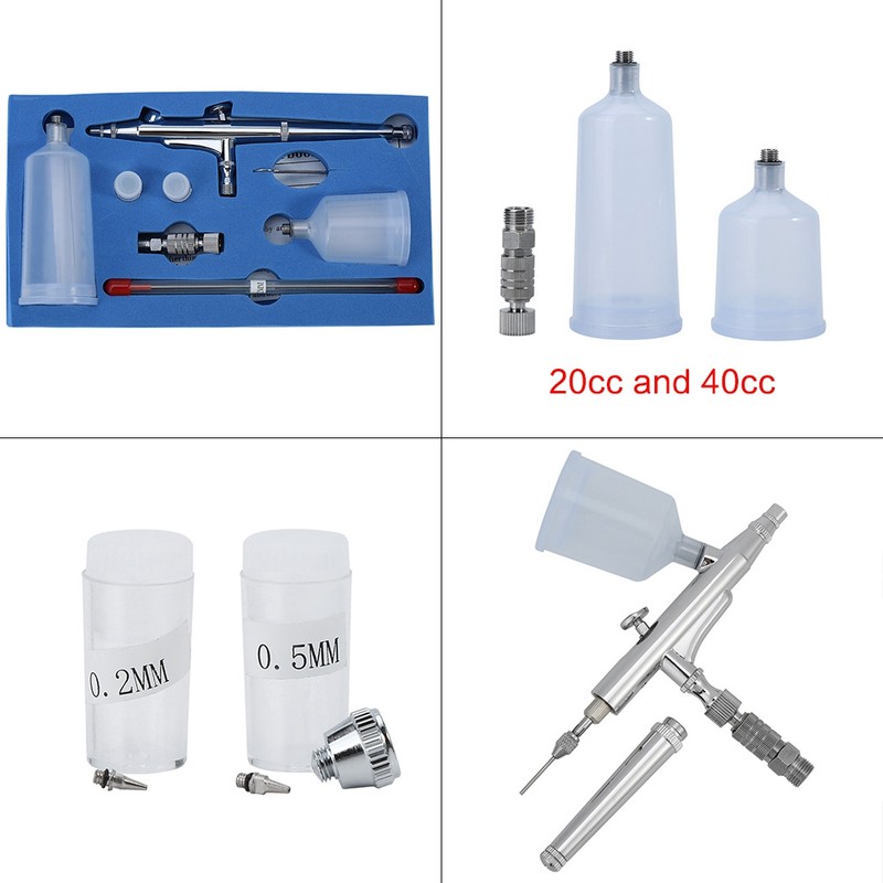 JP-131T Gravity Feed Double action Trigger Air paint Control Large