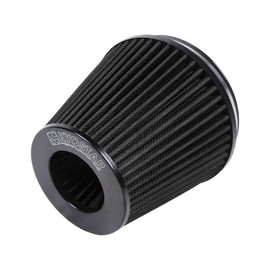 Kyostar Universal 6" 152mm High Flow Inlet Cold Air Intake Cone Replacement Dry Air Filter Black