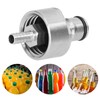 Stainless Steel Carbonation Cap with 5/16in Barb Ball Lock Type
