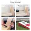 SCOTTCHEN Cornhole Board Legs for Cornhole Board DIY Maker, Cornhole
