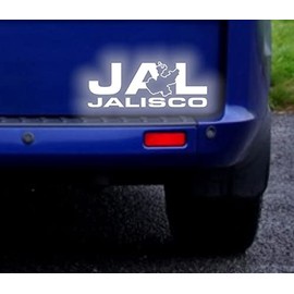 Jalisco JAL Mexico Reflective Sticker Decal