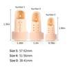 3pcs Splint for Pinky,Plastic Mallet Dip Finger Support, Support Brace,