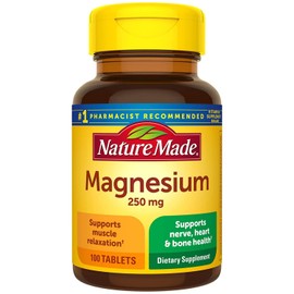 Nature Made NATURE MADE Magnesium, 250 mg, Tablets, 100 ct