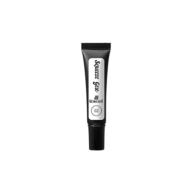KOKOIST Squeeze Gel 02 Sheer White 0.4 oz (10 g)