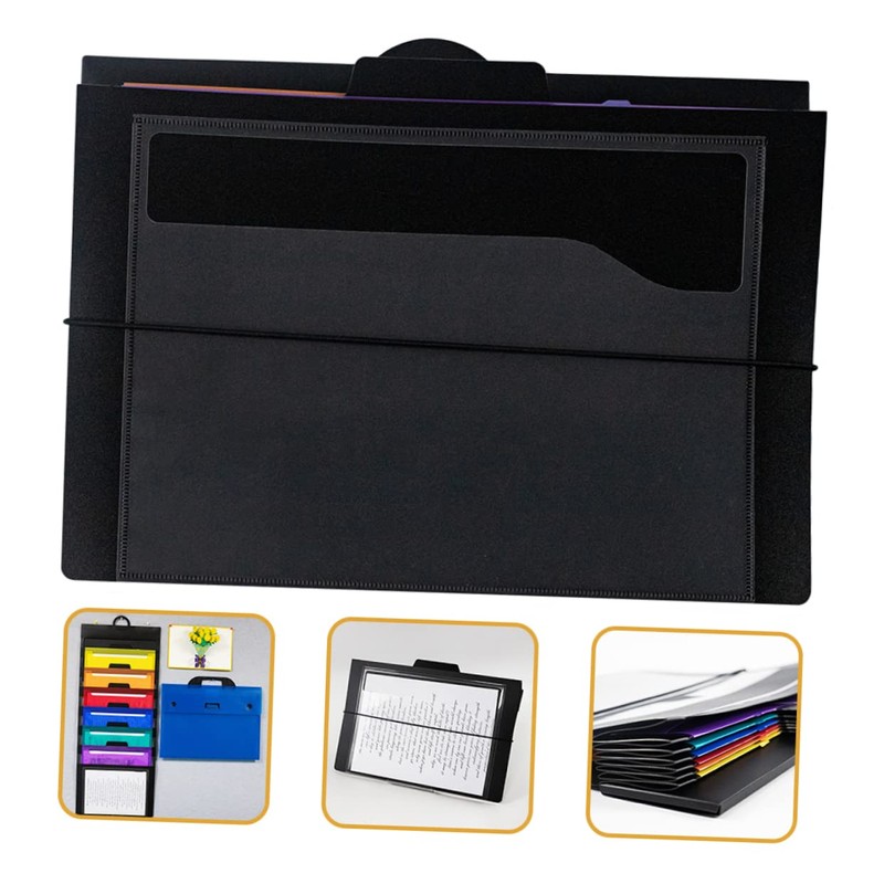 Operitacx Sheet Folder Organizer Reinforced Handles Wall Hanging File Organizer