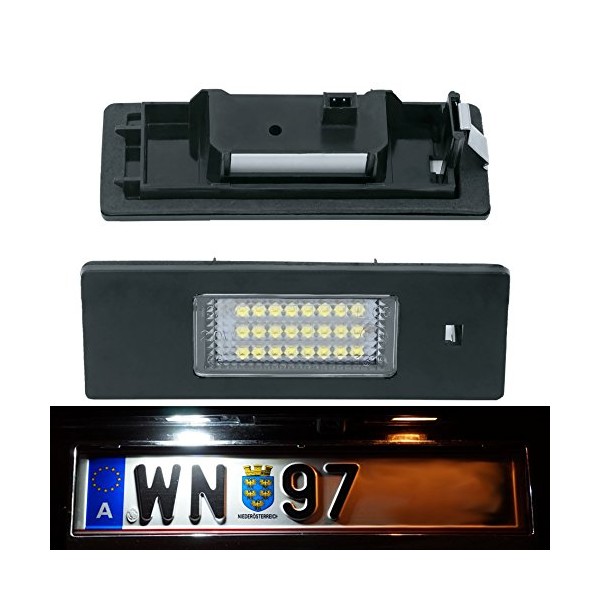 DoLED X02 LED License Plate Light with E-Mark Xenon Look