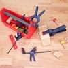 WORKPRO Clamp Set for Woodworking, 4 Pack 4-1/2" Mini Bar