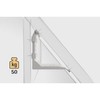 Hettich 9219926 Roof Sloping Adaptor 50 kg / Pair Plastic