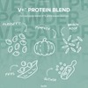 Bulk Vegan Protein Powder, Vanilla, 1 kg, Packaging May Vary