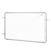 VEVOR Chain Link Fence Gate, 72 x 48 in, Adjustable
