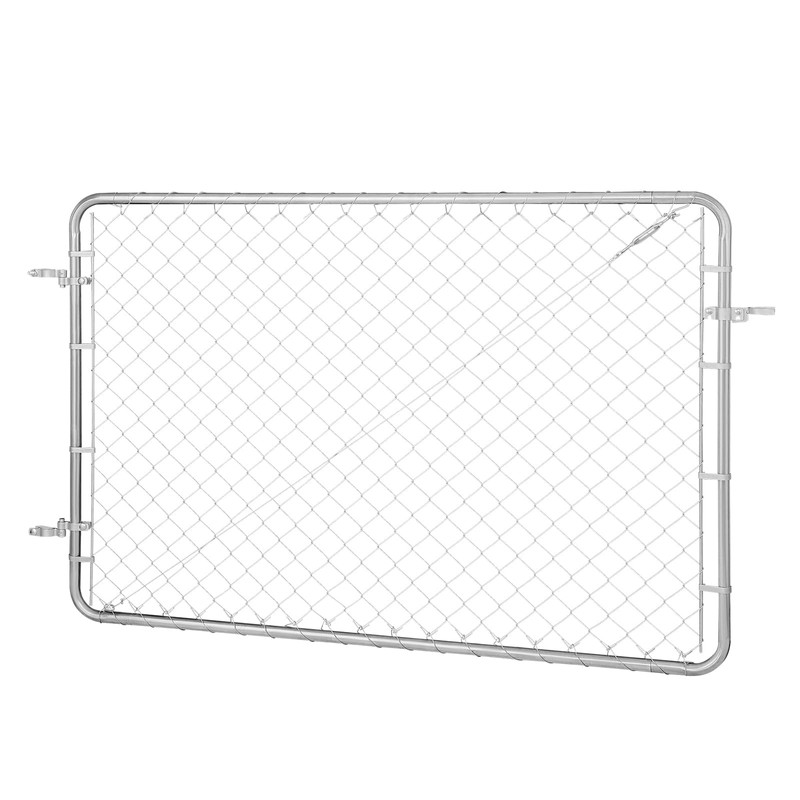 VEVOR Chain Link Fence Gate, 72 x 48 in, Adjustable
