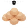 qiqee Natural 500pcs Cupcake Liners Muffin Linner No Smell, Food
