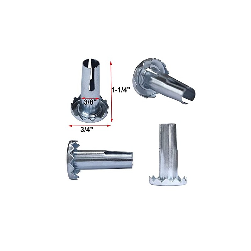 Just Accessories 8 x Heavy Duty Hard Plastic Nylon 360