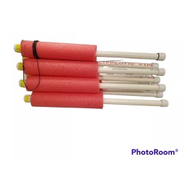 home made fishing noodles Cajun Catfish Jugline fishing Noodle Jugline Lot of 10 Red