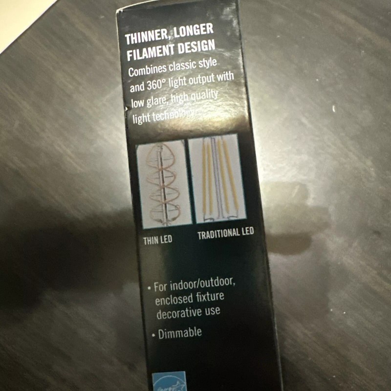 EcoSmart NEW EcoSmart 40W LED Bulb B11 Dimmable E12 Thinner