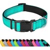 Collar reflectante para perro y gato, ajustable de neopreno suave