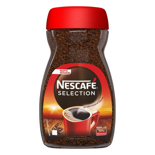 Nescafé Selection, Soluble Coffee, 100g Bottle