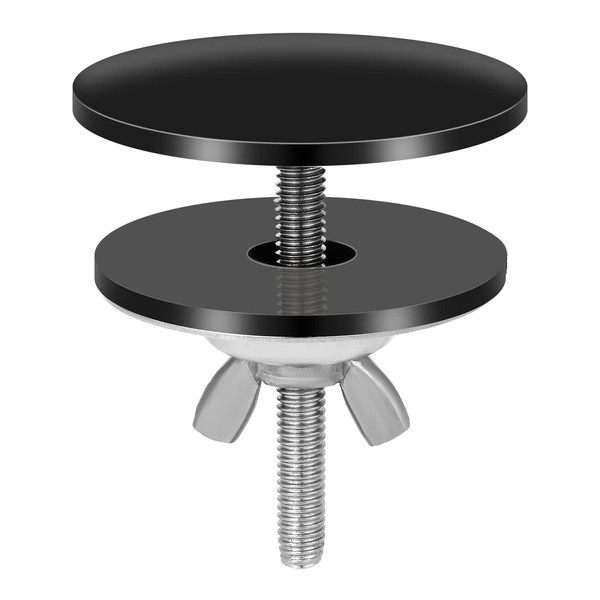 Sink Hole Cover Black, 2" Stainless Steel Kitchen Sink Hole
