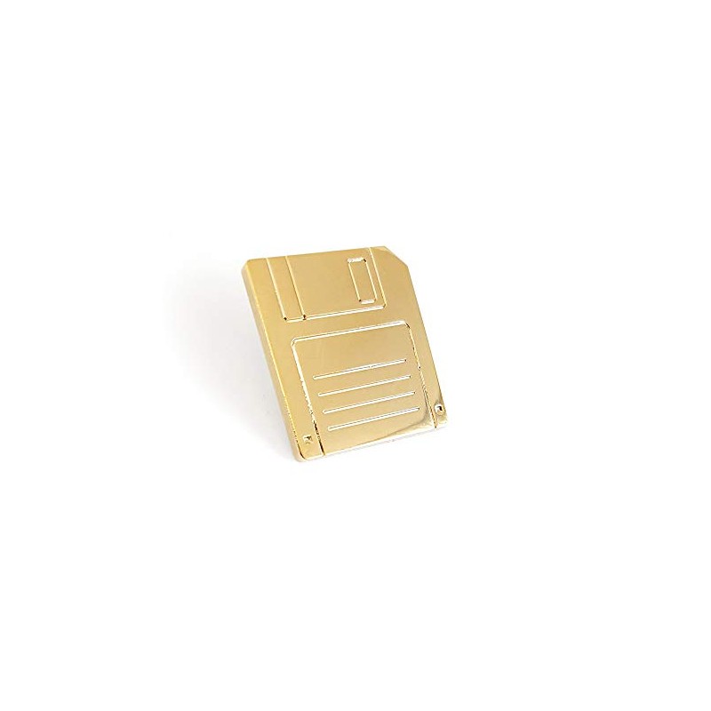 Pinsanity Retro Computer Floppy Disk Lapel Pin