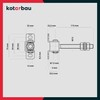 KOTARBAU® Set of 2 Adjustable Gate Hinges The Perfect Solution