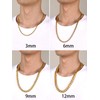 ChainsHouse Kihei Chain Necklace for Men, Silver, Surgical Stainless, Hypoallergenic,